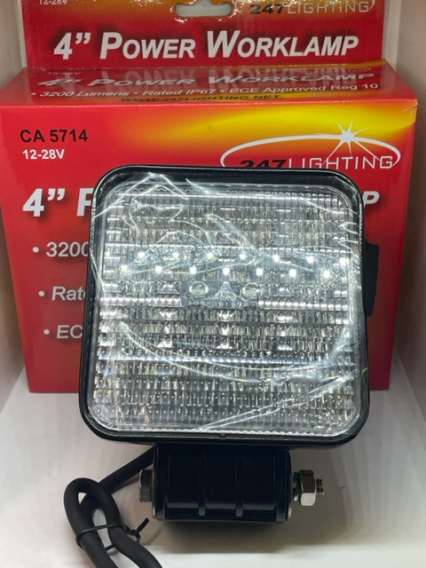 4" Power LED Worklamp