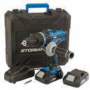 Draper Storm Force® 20V Combi Drill with 2 x 2.0Ah Batteries and Charger